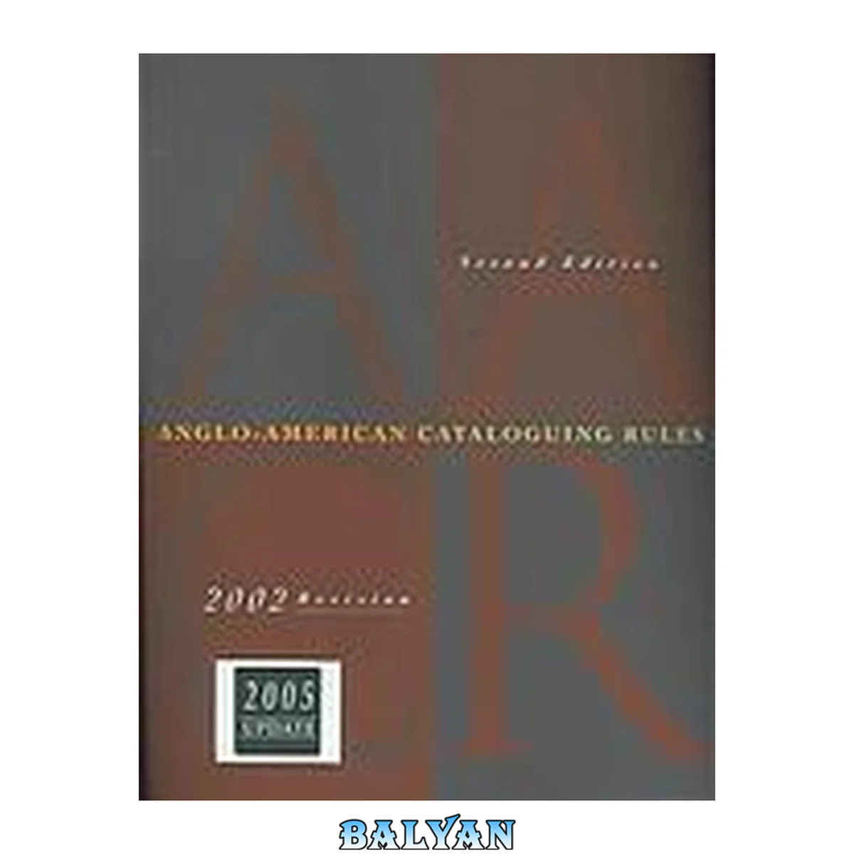 جلد کتاب Anglo-American cataloguing rules