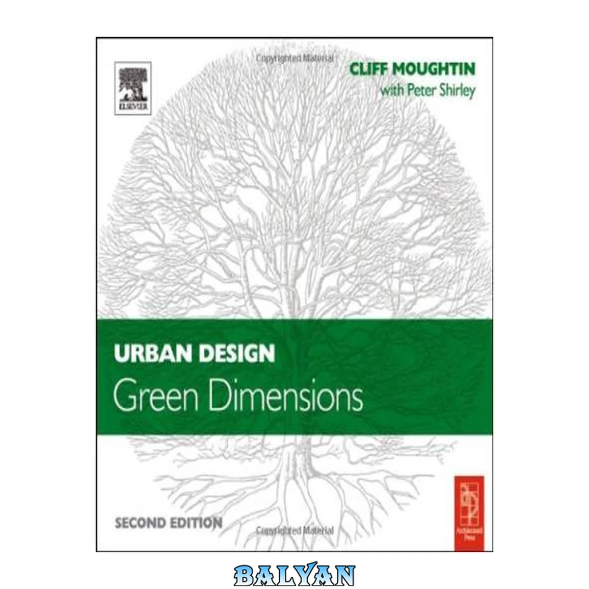 جلد کتاب Urban Design: Green Dimensions, Second Edition