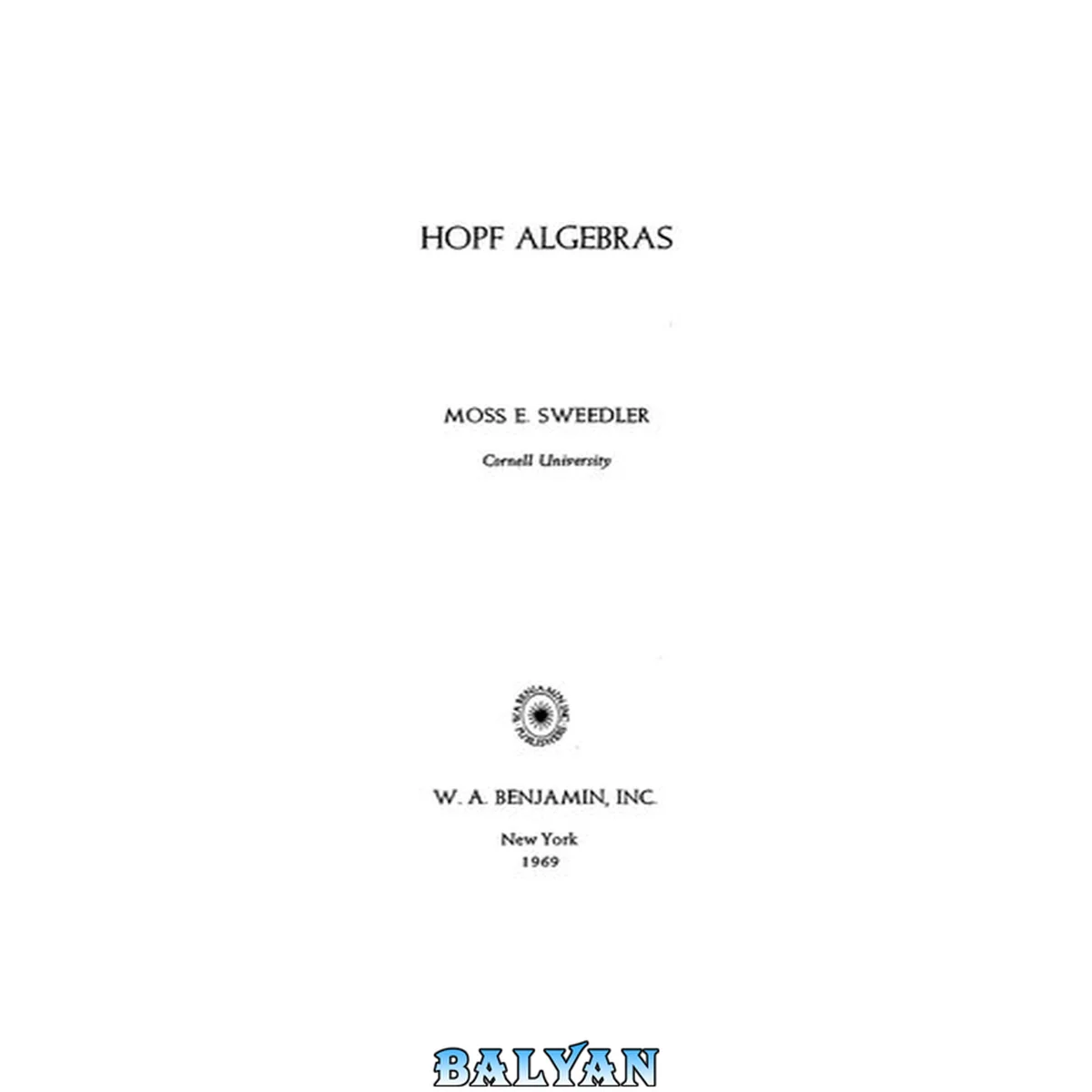 جلد کتاب Hopf algebras