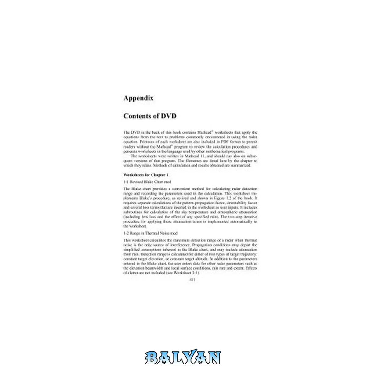 جلد کتاب Radar Equations for Modern Radar
