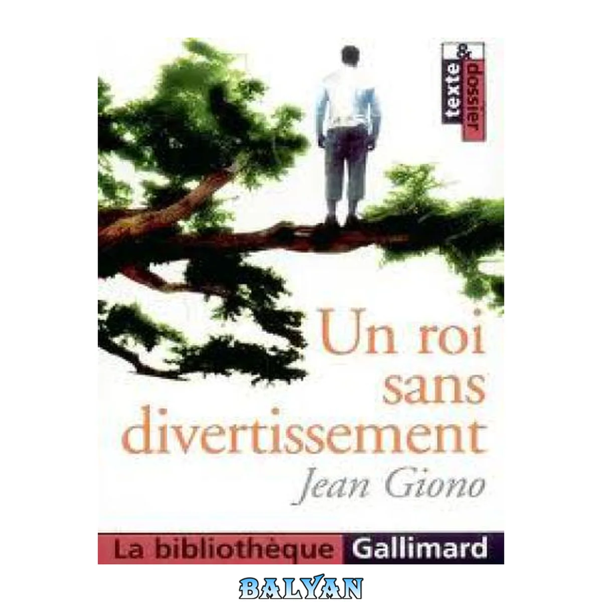جلد کتاب Un roi sans divertissement