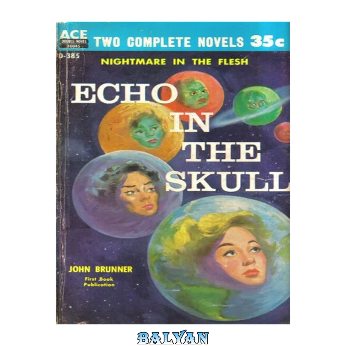 جلد کتاب Echo in the Skull