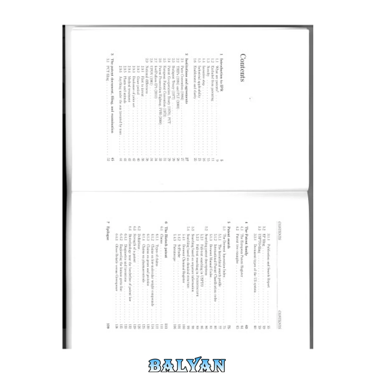 جلد کتاب Patenting in Biotechnology, a laboratory manual,