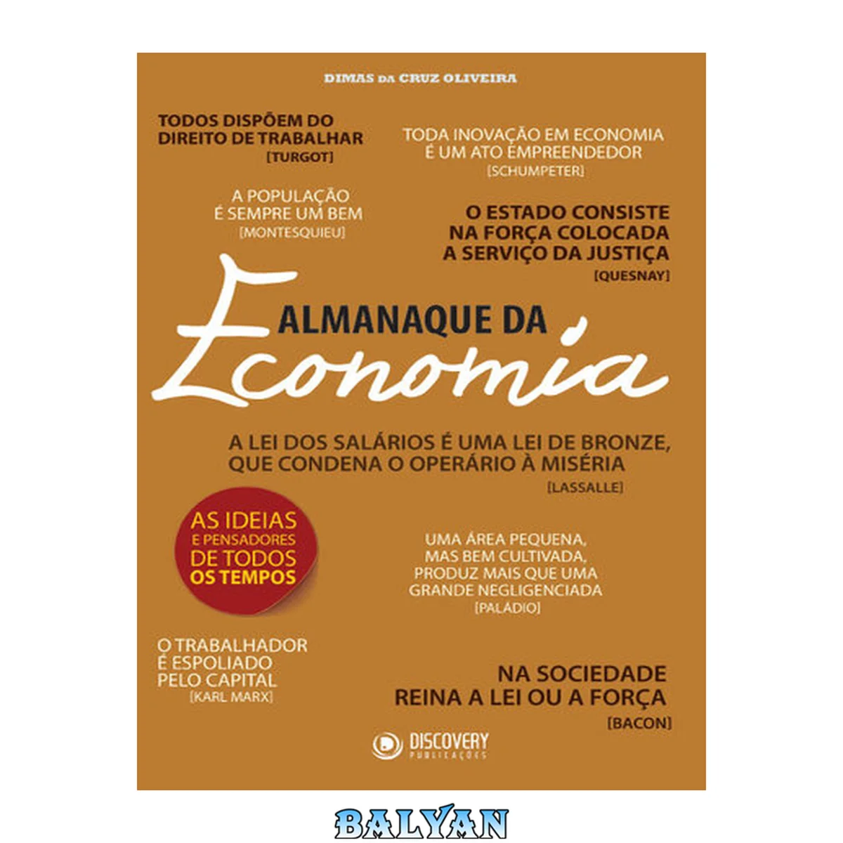 جلد کتاب Almanaque da Economia