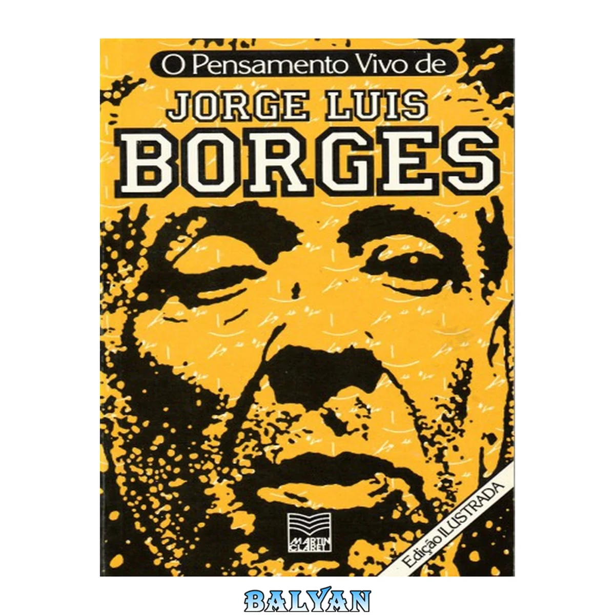 جلد کتاب O Pensamento Vivo de Jorge Luís Borges