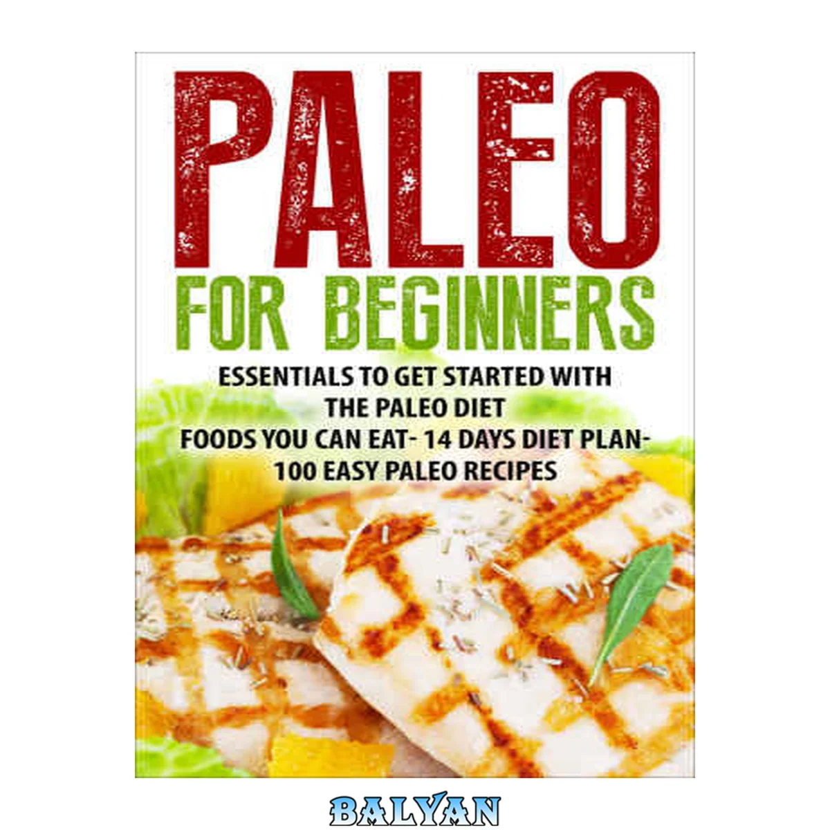 جلد کتاب Paleo: Paleo For Beginners to Get Started with the Paleo Diet- 14 Days Paleo Diet Plan