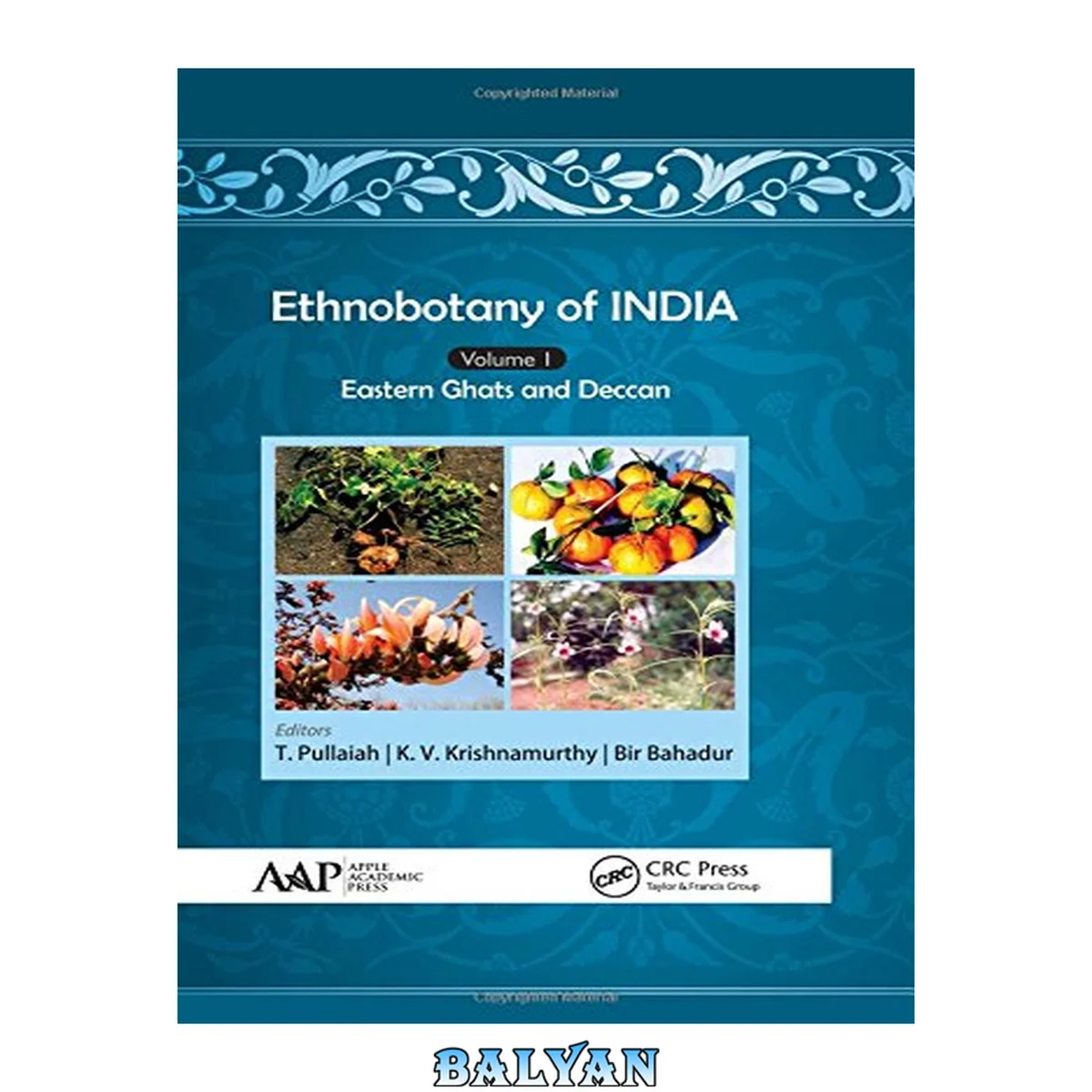 جلد کتاب Ethnobotany of India : Ethnobotany of India, Volume 1 : Eastern Ghats and Deccan