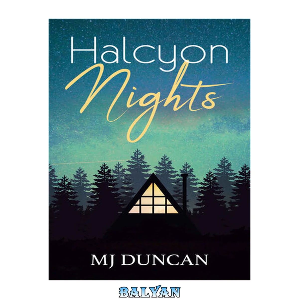 جلد کتاب Halcyon Nights