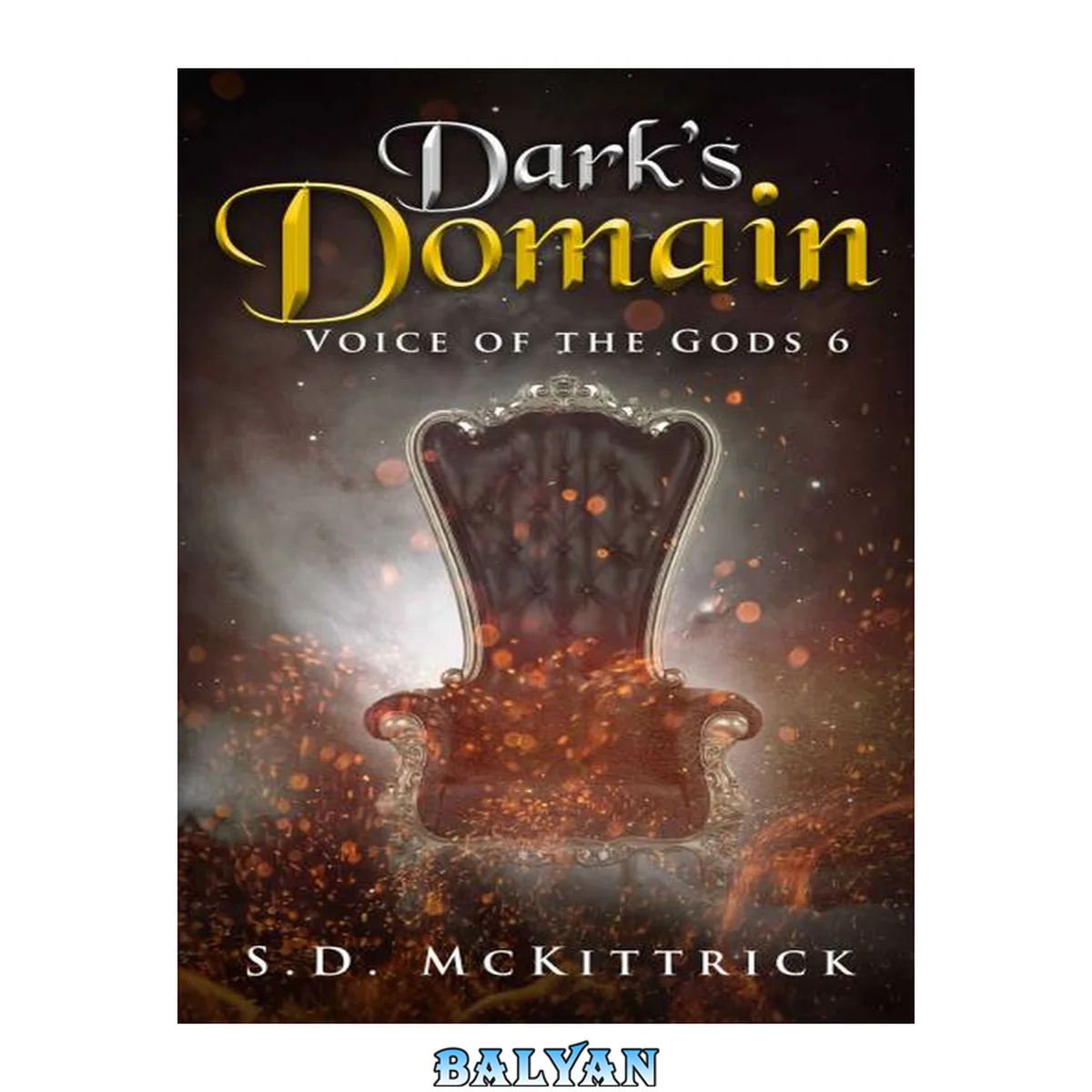 جلد کتاب Dark's Domain A Litrpg: Voice of the Gods 6