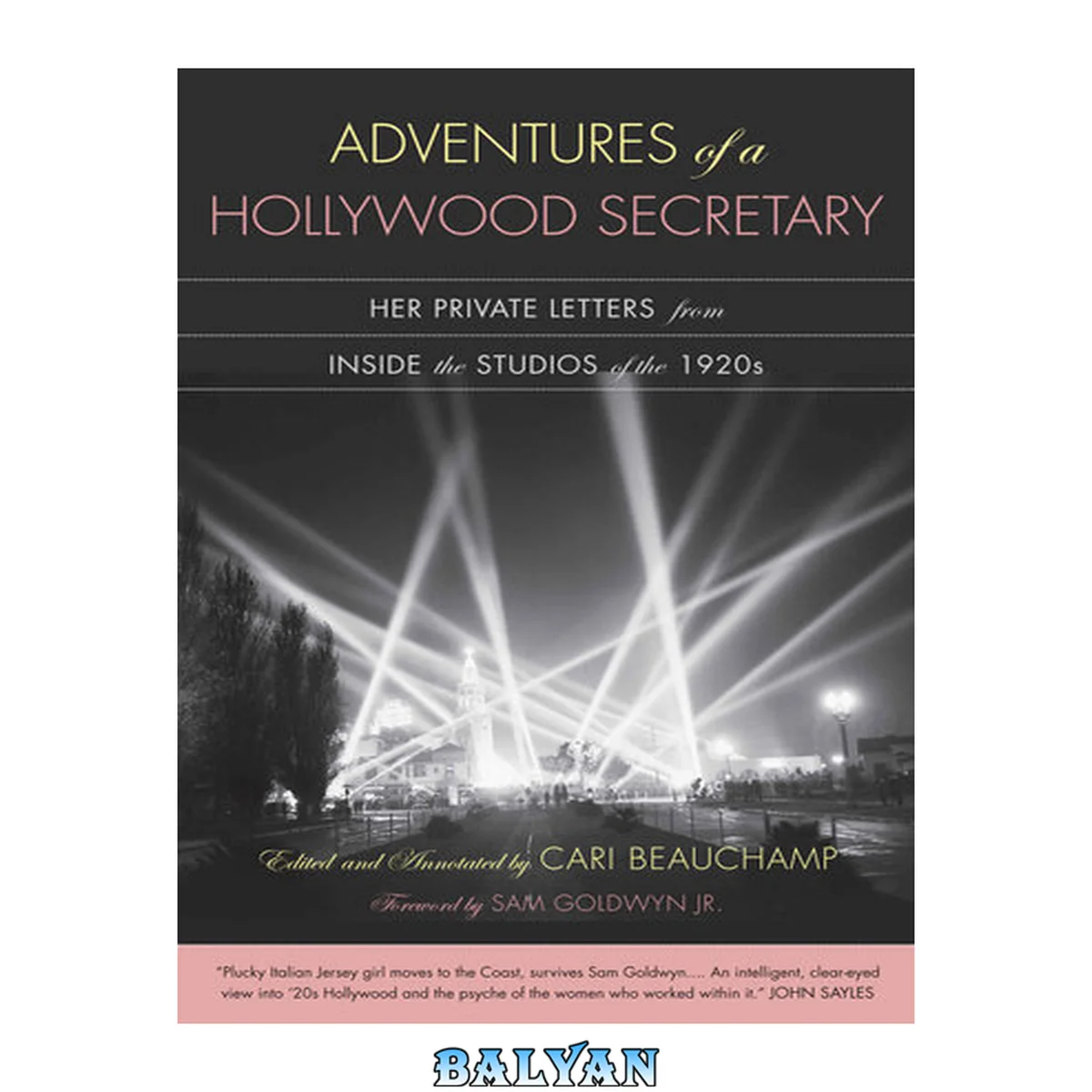جلد کتاب Adventures of a Hollywood Secretary: Her Private Letters from Inside the Studios of the 1920s