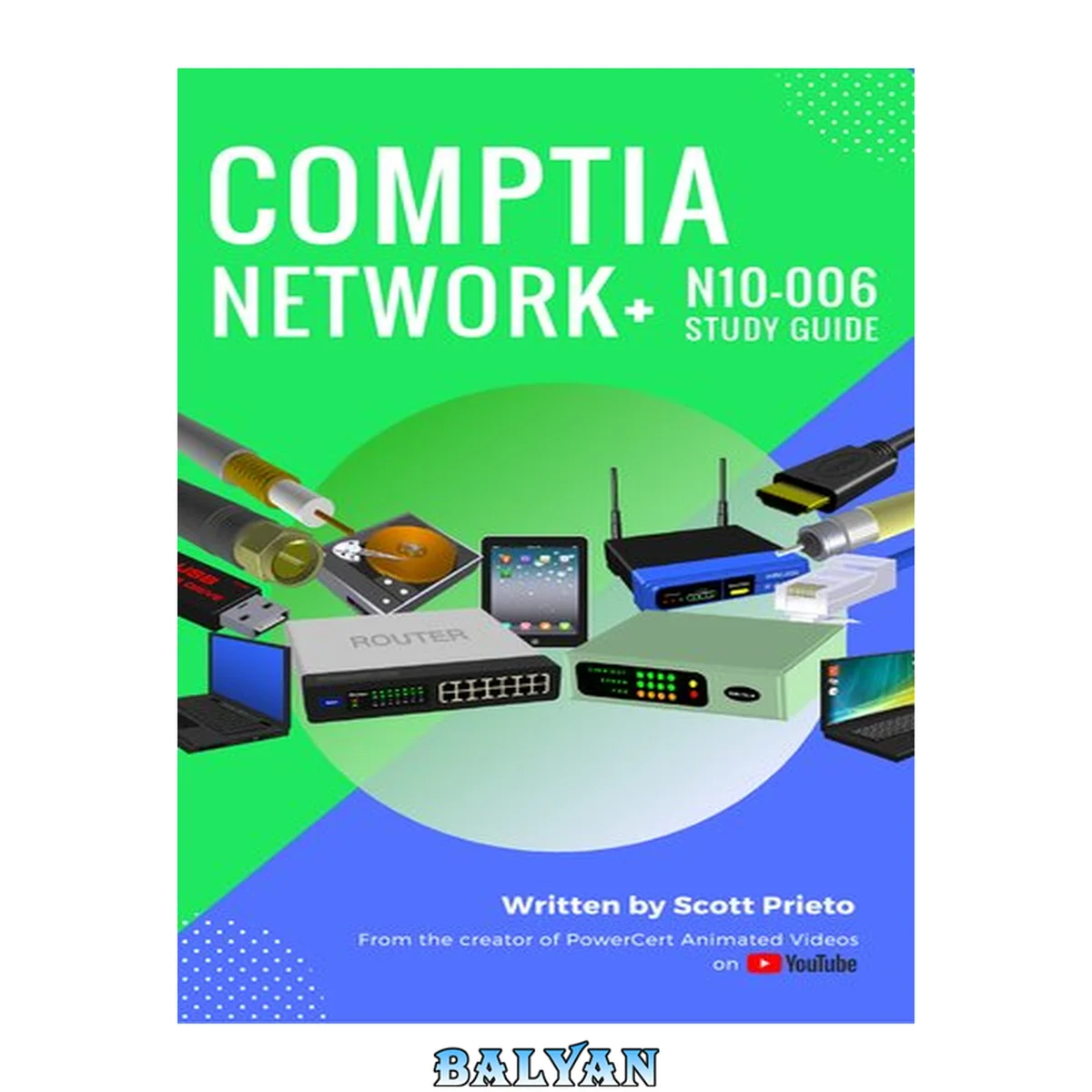 جلد کتاب CompTIA Network+ (N10-006) eBook