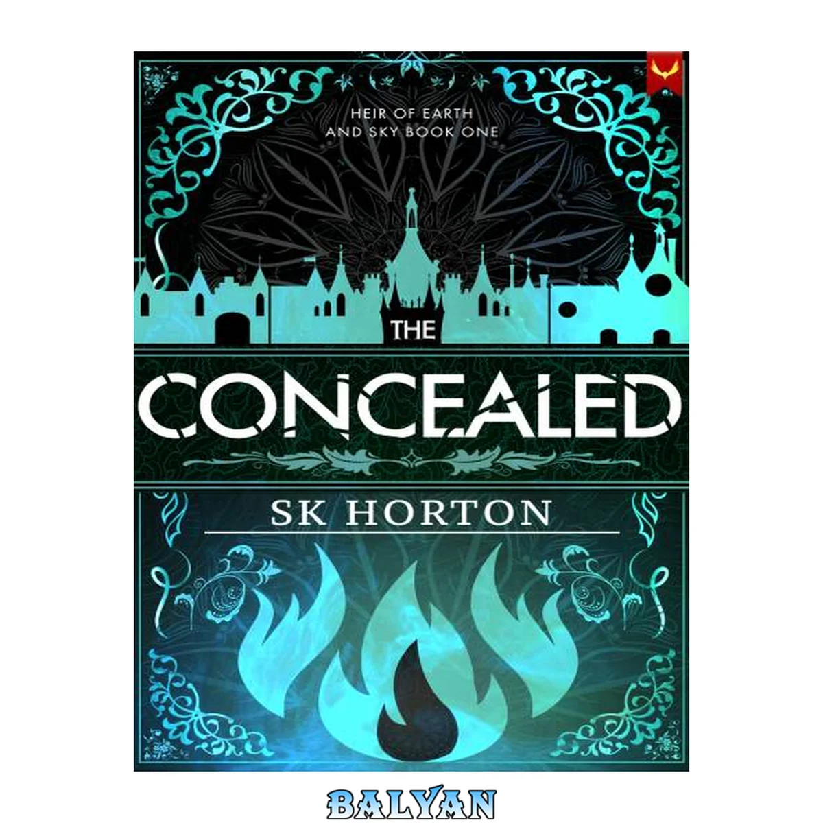 جلد کتاب The Concealed: A Young Adult Fantasy Romance (Heir of Earth and Sky Book 1)