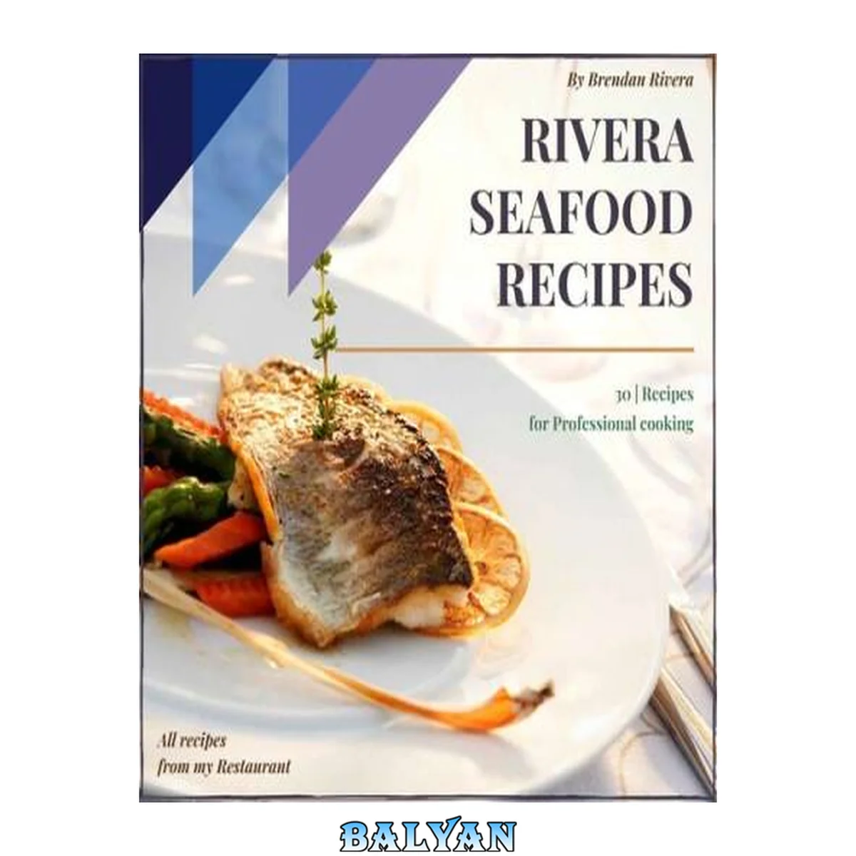 جلد کتاب Rivera Seafood Recipes