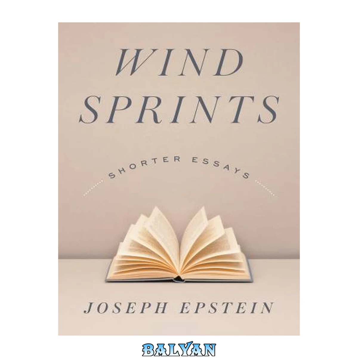 جلد کتاب Wind sprints : shorter essays