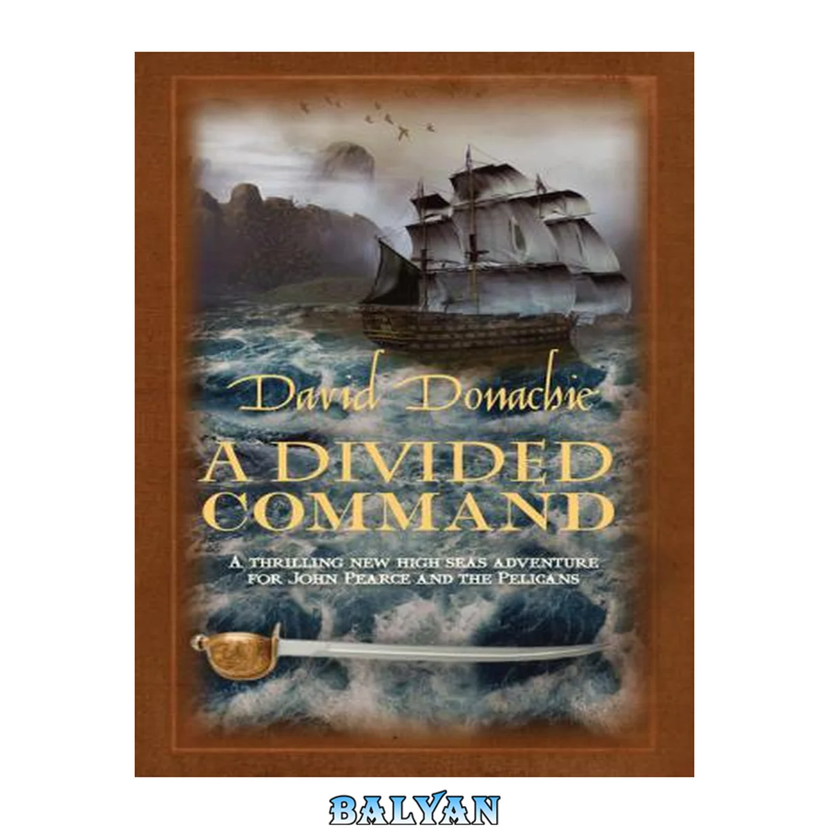 جلد کتاب A divided command : John Pearce Series, Book 10