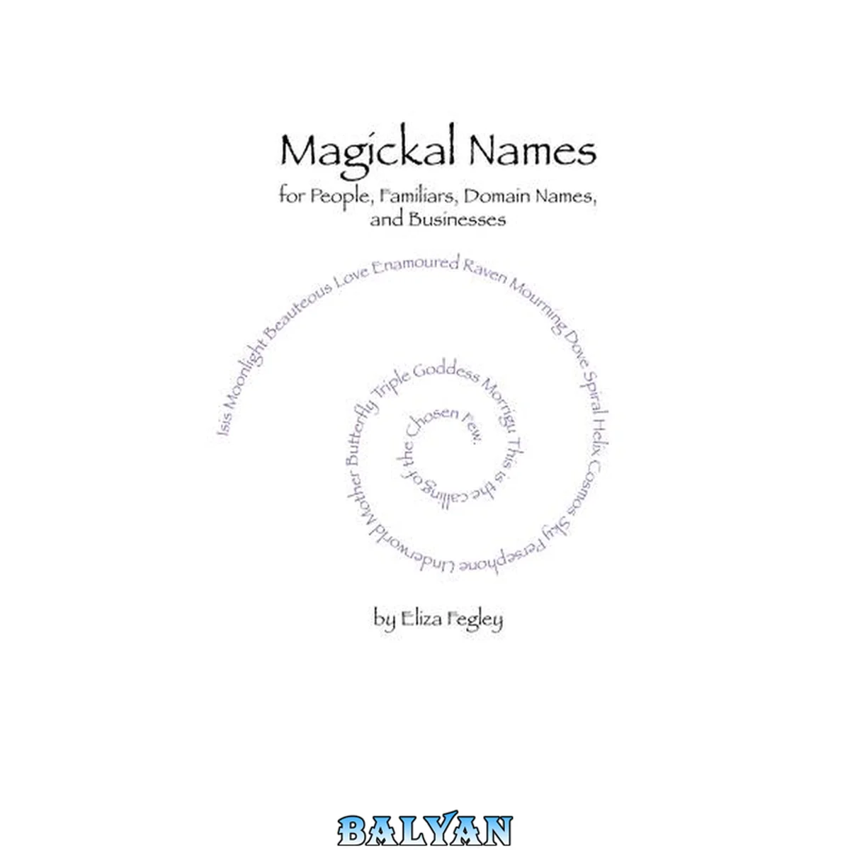 جلد کتاب Magickal Names