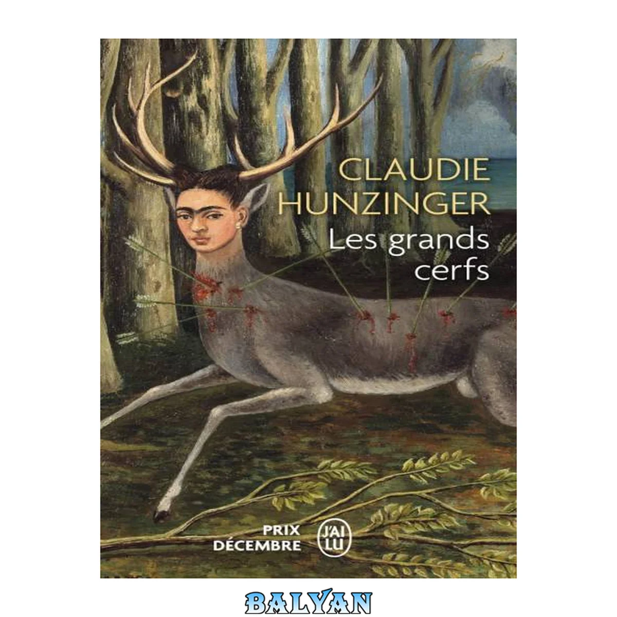 جلد کتاب Les grands cerfs : roman