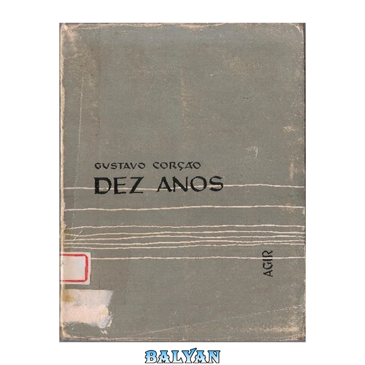 جلد کتاب Dez Anos