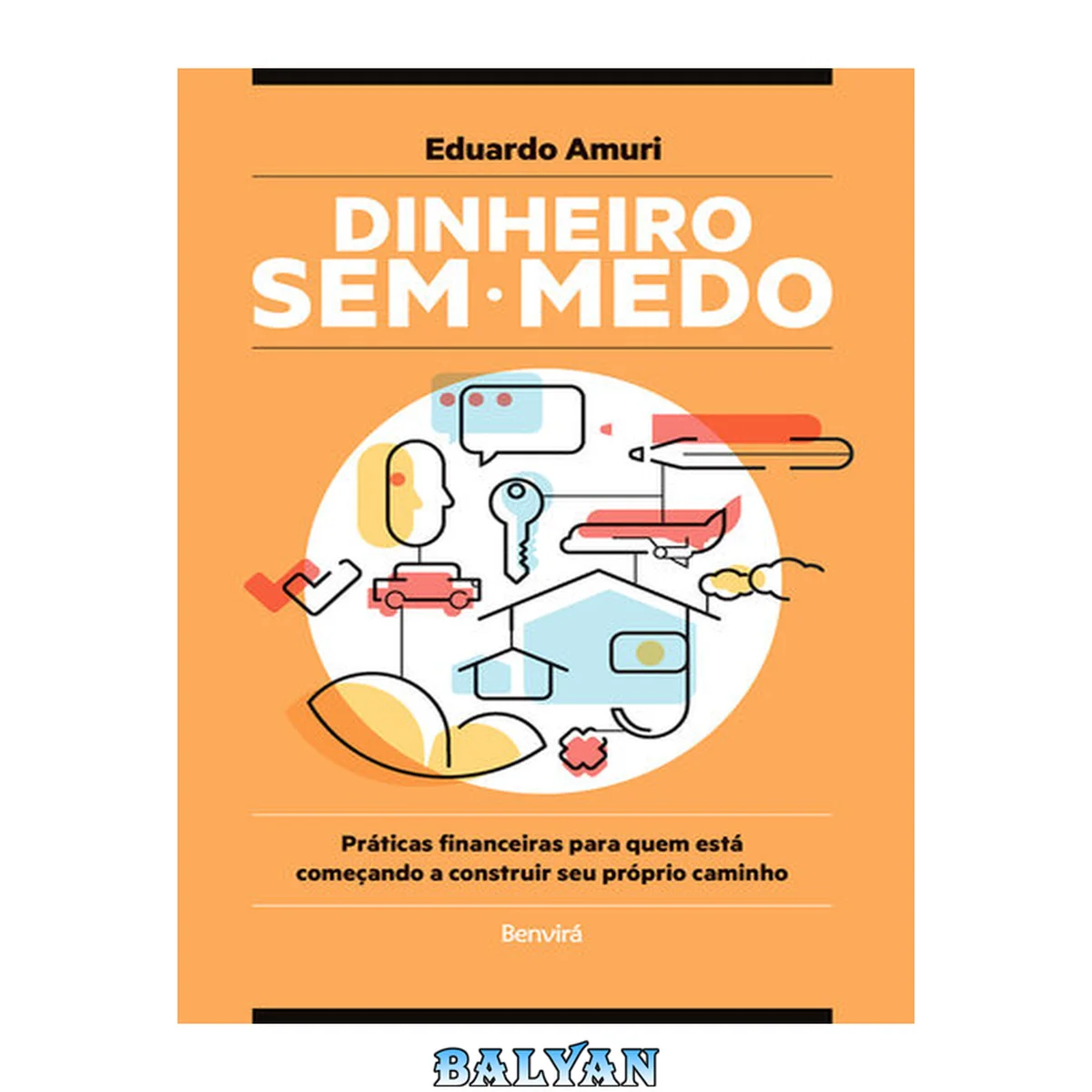جلد کتاب Dinheiro sem medo