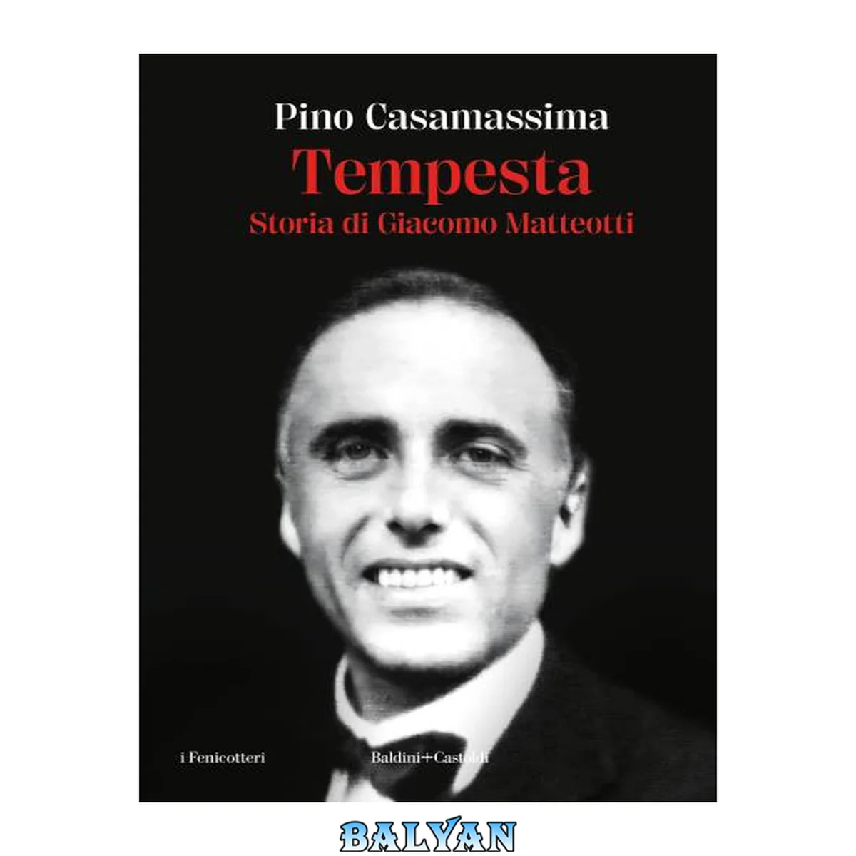 جلد کتاب Tempesta. Storia di Giacomo Matteotti