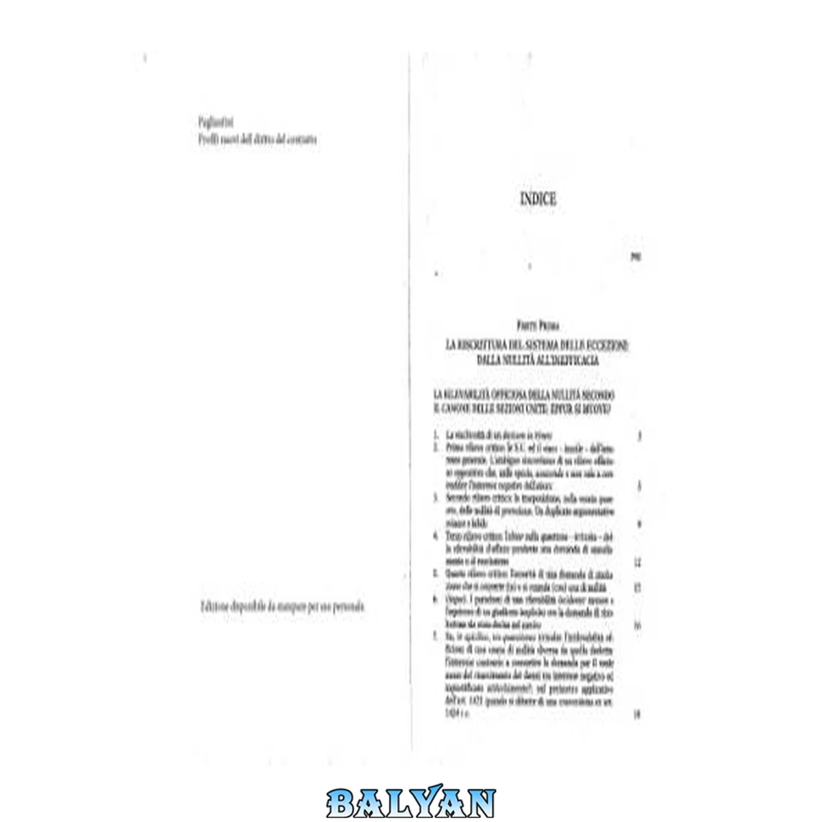 جلد کتاب Profili nuovi del diritto dei contratti