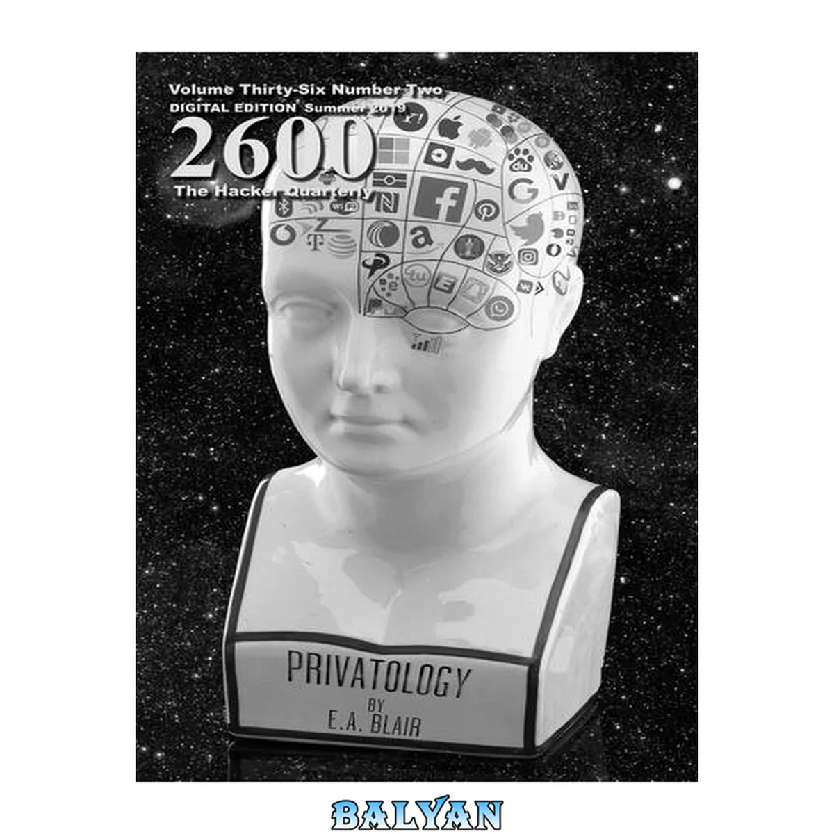 جلد کتاب 2600 Magazine: The Hacker Quarterly Volume 36 Number 2 36