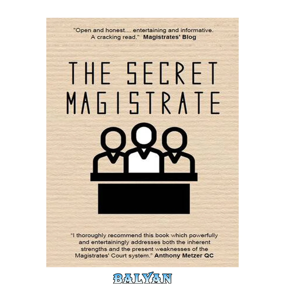 جلد کتاب The Secret Magistrate