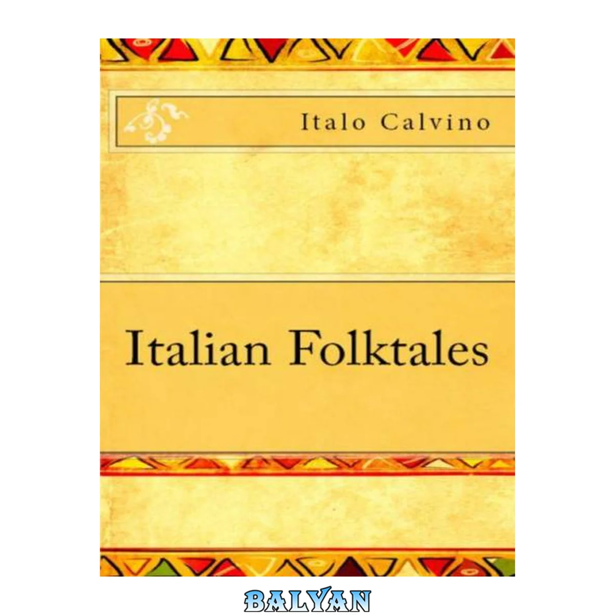 جلد کتاب Italian Folktales