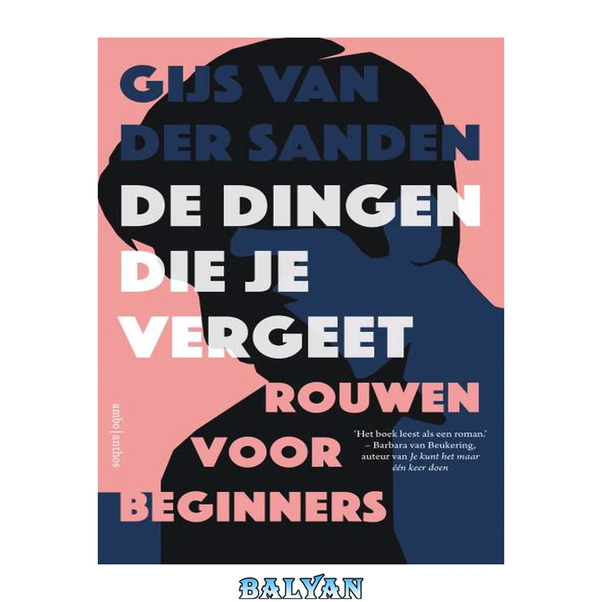 جلد کتاب De dingen die je vergeet : rouwen voor beginners
