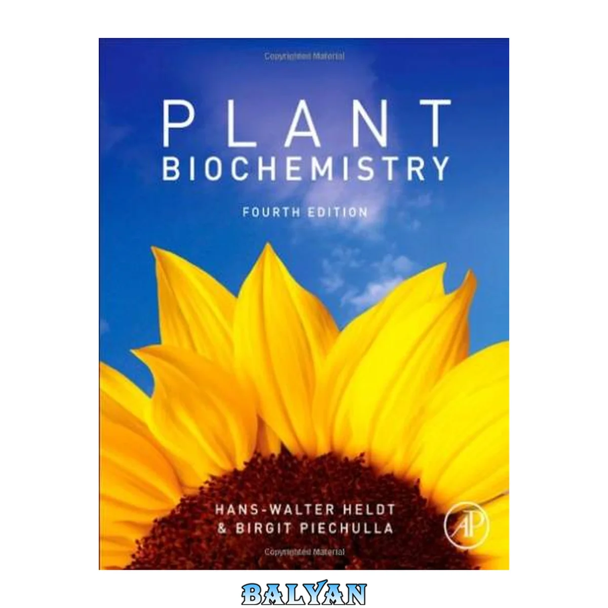 جلد کتاب Plant Biochemistry, Fourth Edition