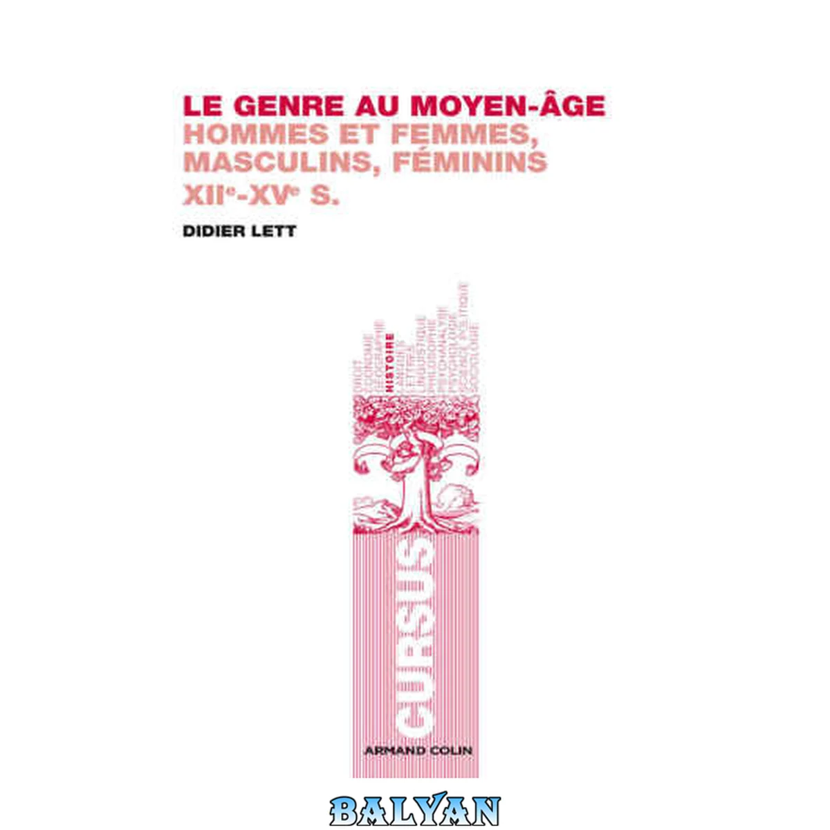 جلد کتاب Hommes et femmes au Moyen Âge: Histoire du genre XIIe-XVe siècle (Cursus)