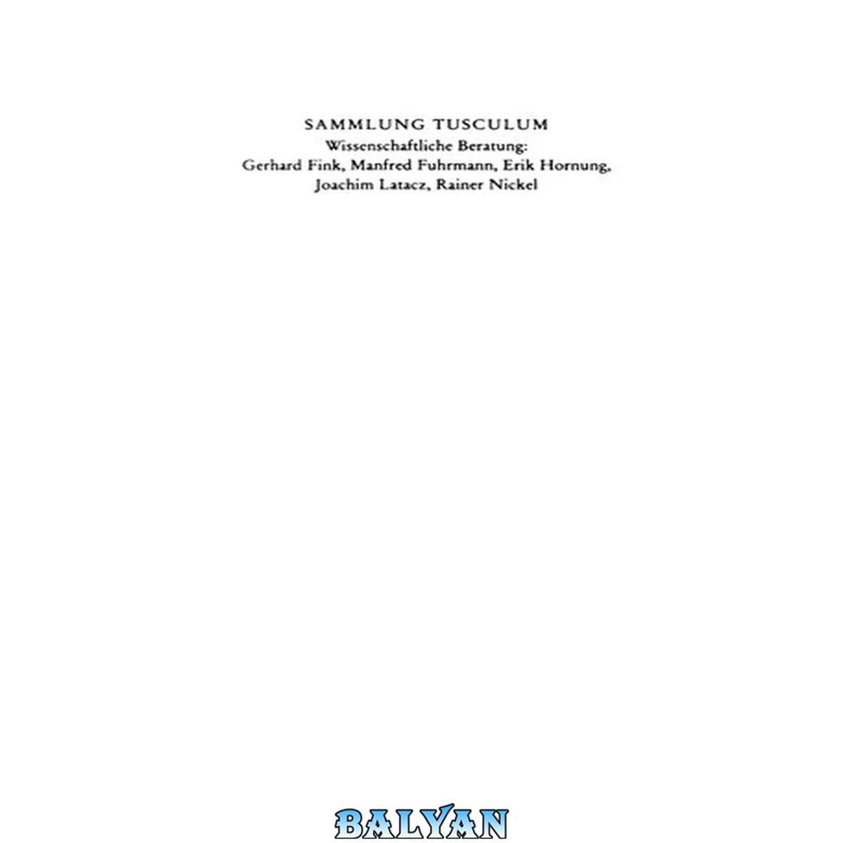 جلد کتاب Briefe / Epistularum libri decem: Lateinisch - Deutsch (Sammlung Tusculum) (German Edition)