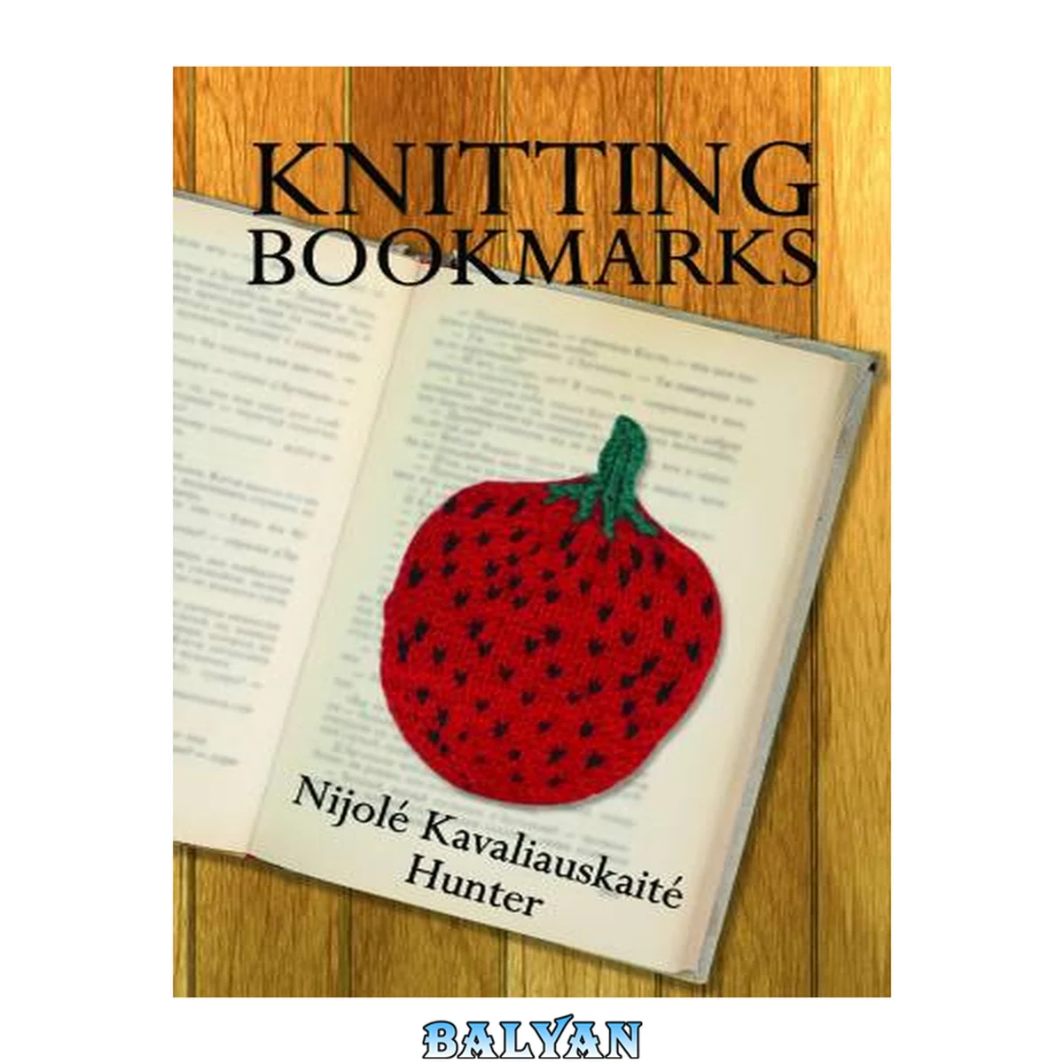جلد کتاب Knitting Bookmarks