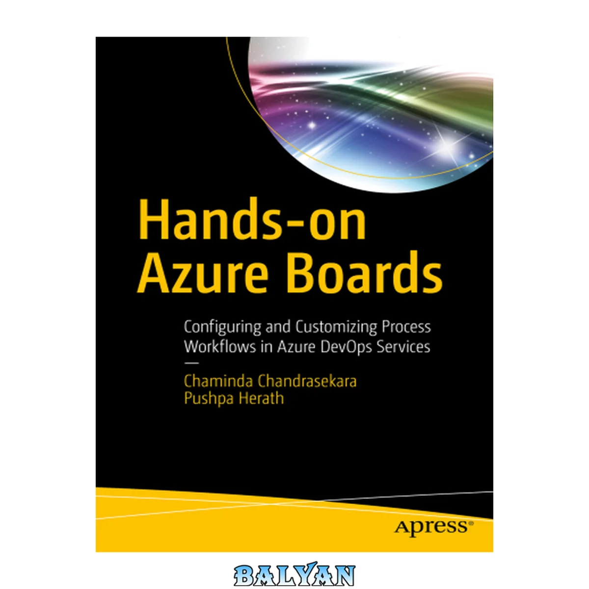 جلد کتاب Hands-on Azure Boards : Configuring and Customizing Process Workflows in Azure DevOps Services