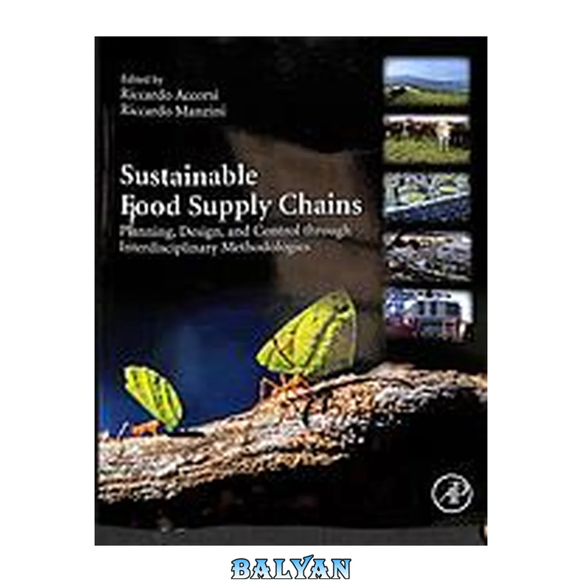 جلد کتاب Sustainable food supply chains : planning, design, and control through interdisciplinary methodologies