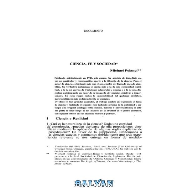 Ciencia Fe Y Sociedad