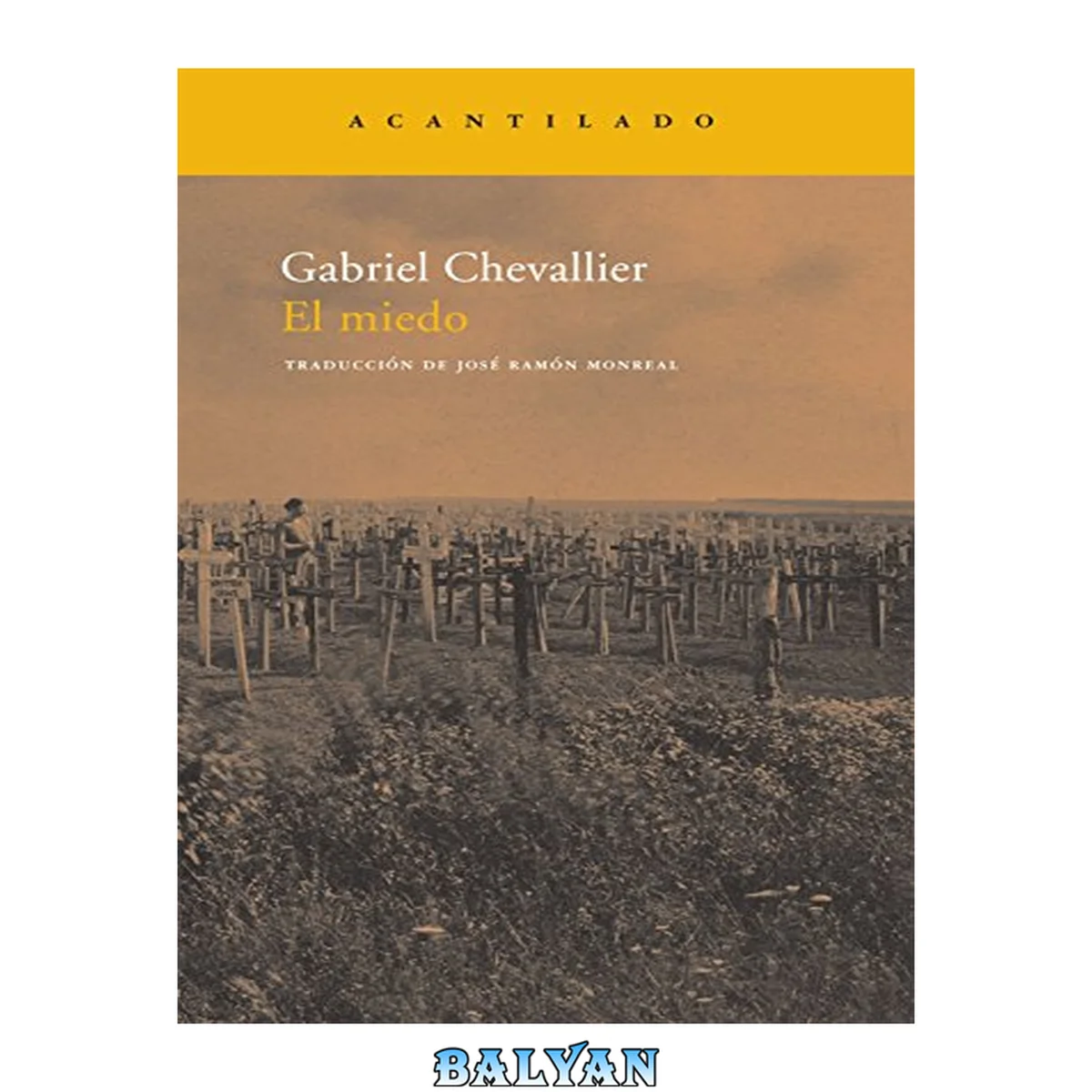 جلد کتاب El miedo (Narrativa del Acantilado) (Spanish Edition)