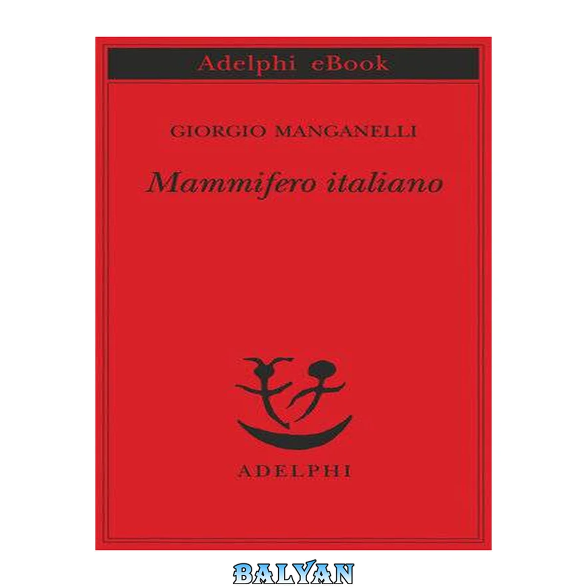 جلد کتاب Mammifero italiano
