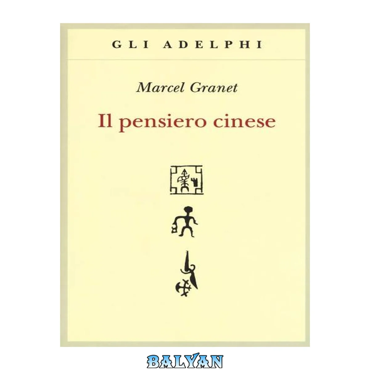 جلد کتاب Il pensiero cinese