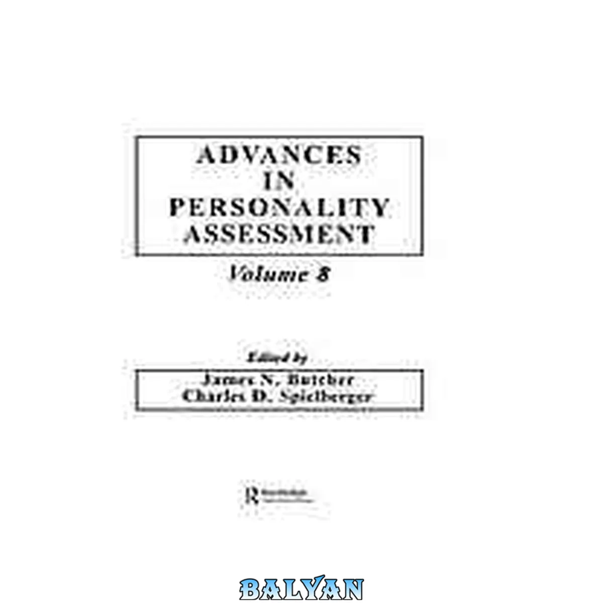 جلد کتاب Advances in Personality Assessment: Volume 8 (Advances in Personality Assessment Series)