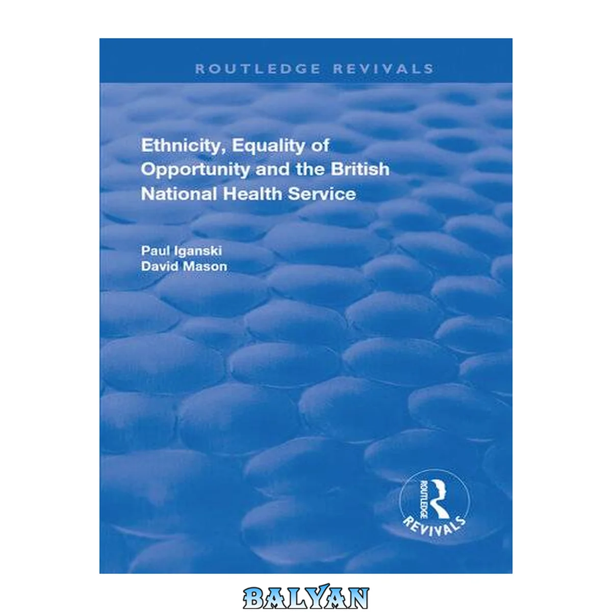 جلد کتاب Ethnicity, Equality of Opportunity, and the British National Health Service