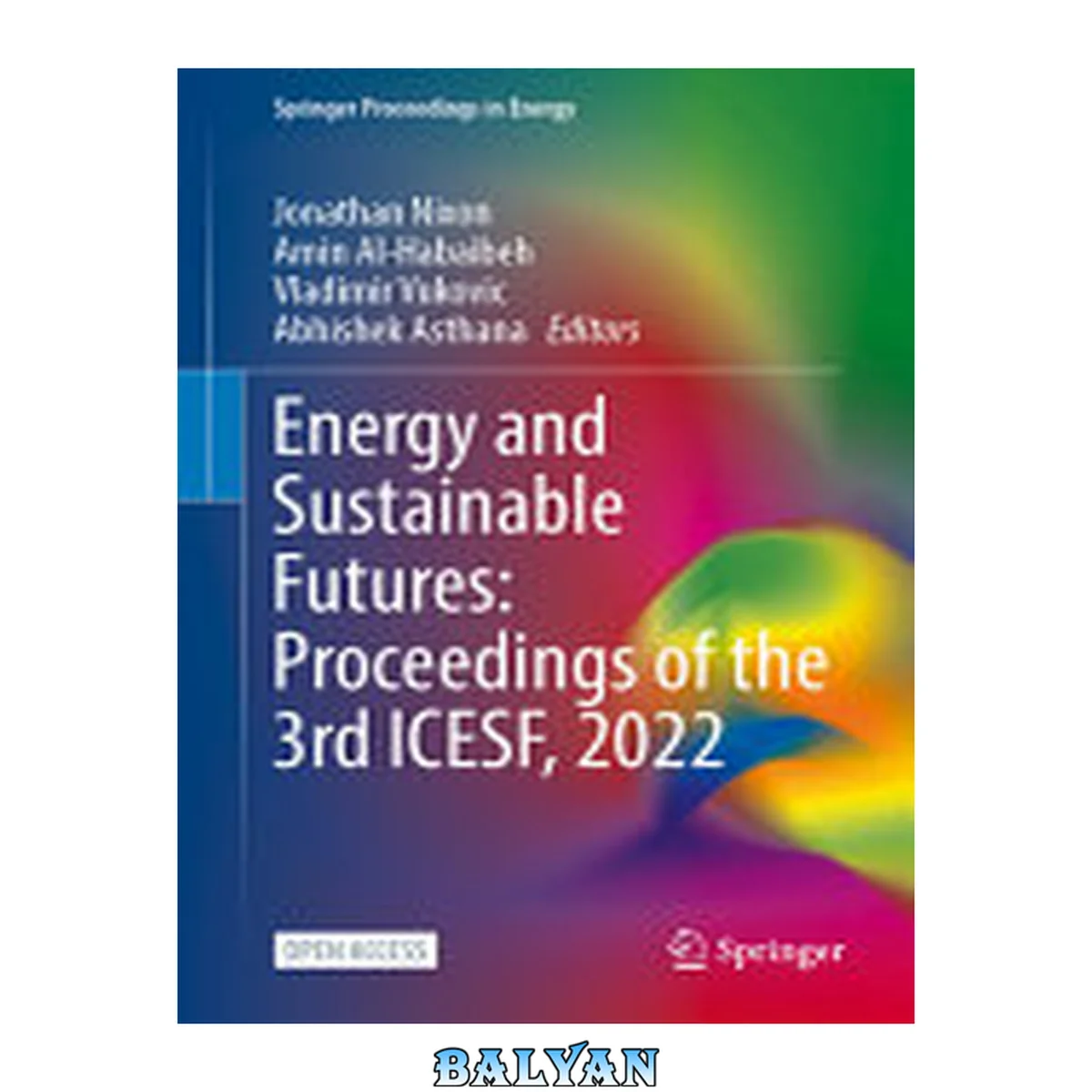 جلد کتاب Energy and Sustainable Futures: Proceedings of the 3rd ICESF, 2022 (Springer Proceedings in Energy)