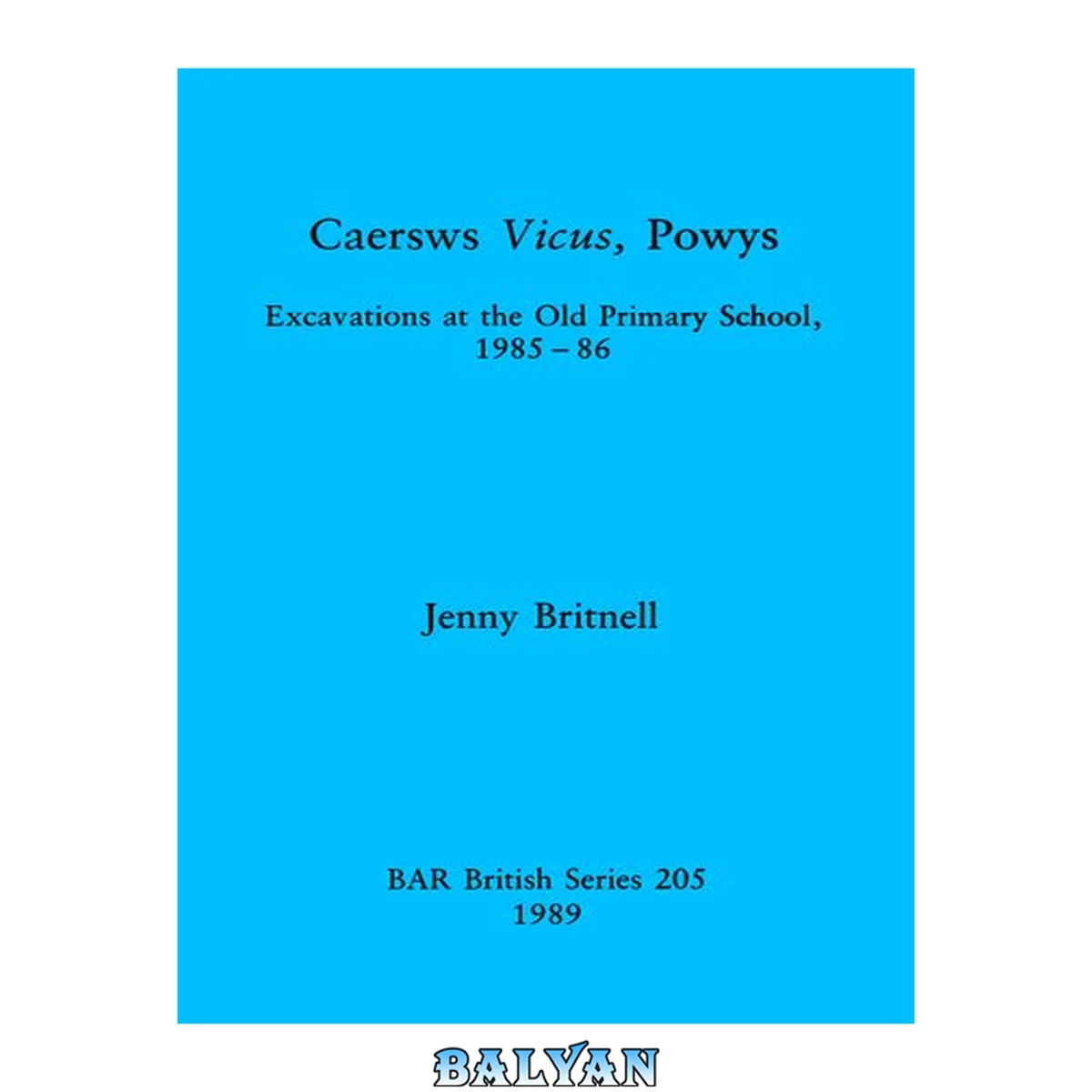 جلد کتاب Caersws Vicus, Powys: Excavations at the Old Primary School 1985-86: Excavations at the Old Primary School 1985-86