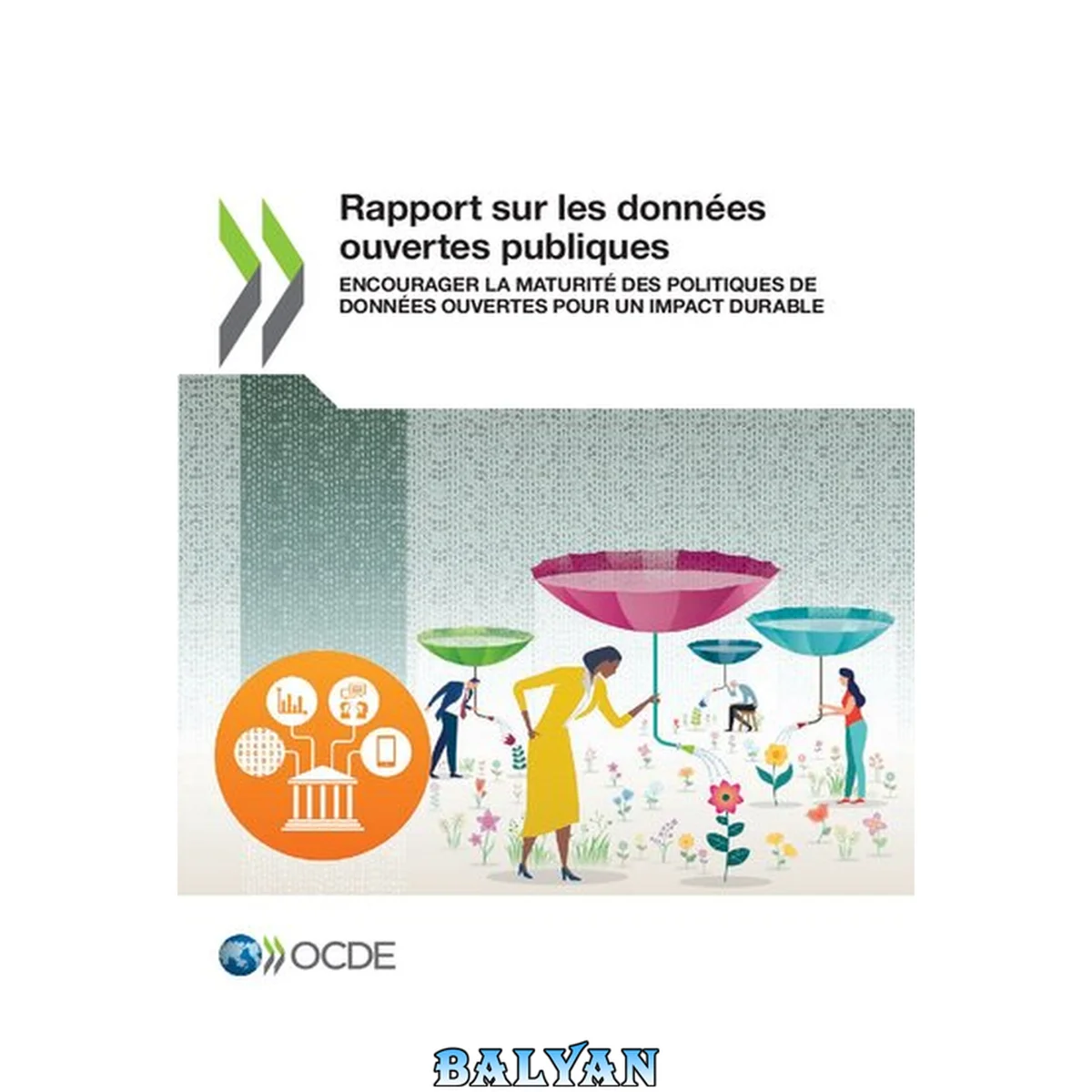 جلد کتاب Rapport Sur les Données Ouvertes Publiques Encourager la Maturité des Politiques de Données Ouvertes Pour un Impact Durable